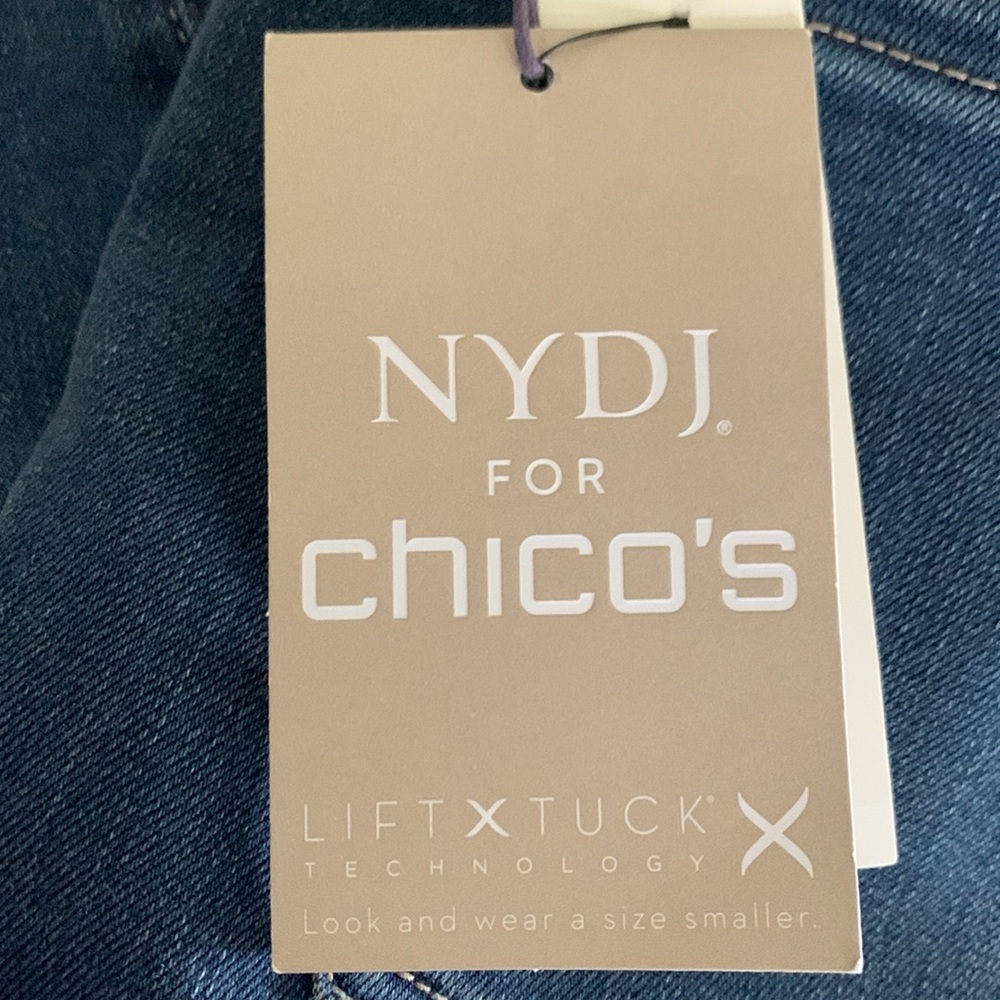 NYDJ for Chico’s Flawless Contour Straight Jean Size 18 NWT - Picture 9 of 12